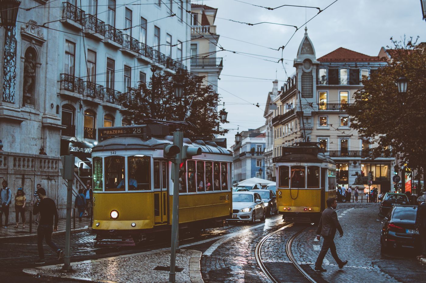 Met de bus naar Lissabon