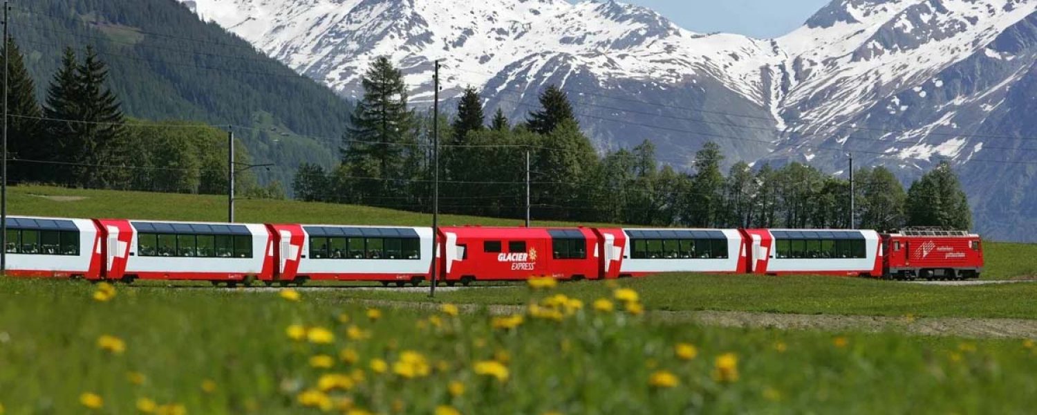 St.-Moritz trein zwitserland